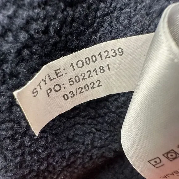 Vineyard Vines Women's Harbor Fleece Vest Full Zip Navy Size‎ Medium - Picture 7 of 7